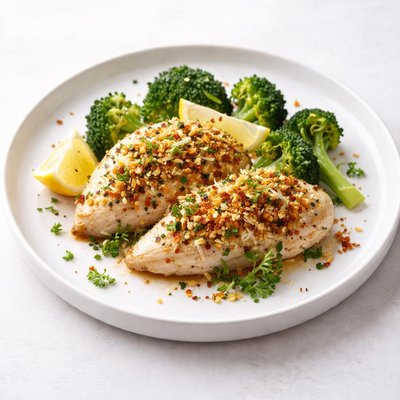 Image of Chicken and Broccoli Lemon Crisp