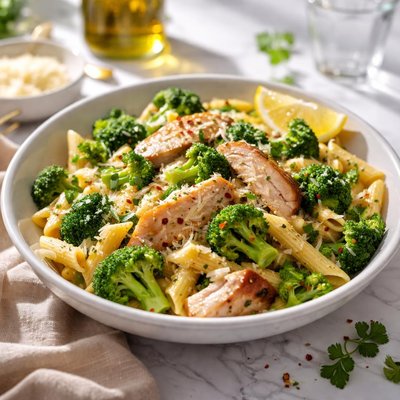 Image of Chicken and Broccoli Pasta