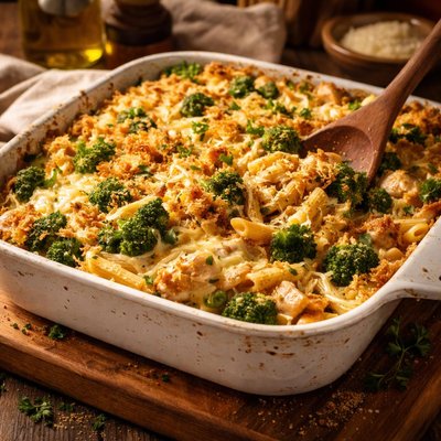Image of Chicken and Broccoli Pasta Bake
