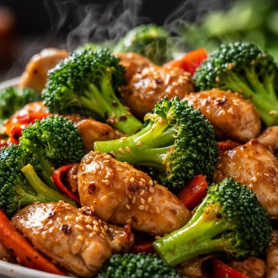 Image of Chicken and Broccoli Stir Fry with Variations