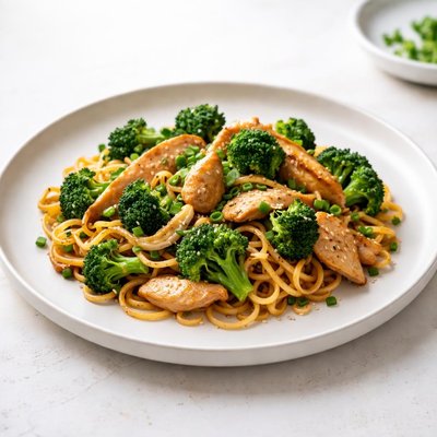 Image of Chicken and Broccoli with Noodles