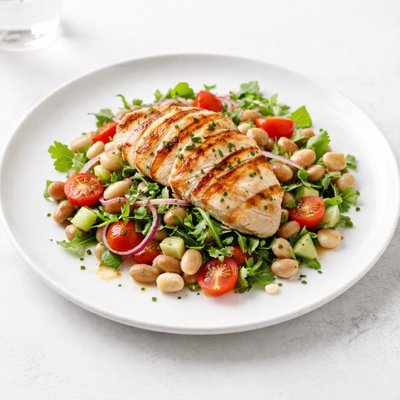 Image of Chicken and Cannellini Bean Salad
