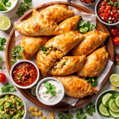 Image of Chicken and Cheese Empanadas