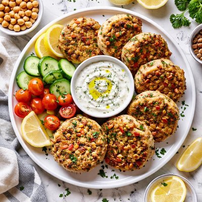 Image of Chicken and Chickpea Patties