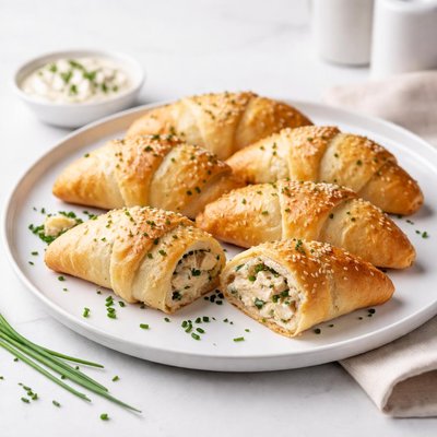 Image of Chicken and Chive Crescent Puffs