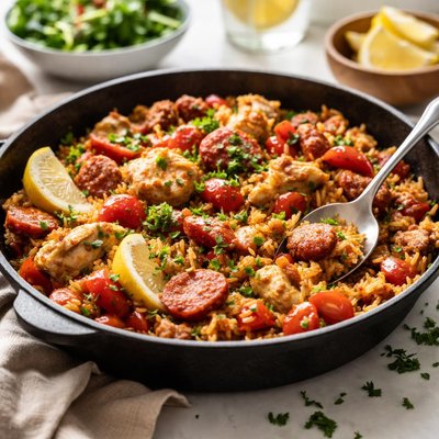 Image of Chicken and Chorizo Leftovers in Tasty Disguise