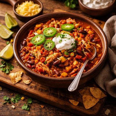 Image of Chicken and Corn Chili