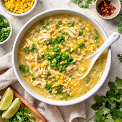Image of Chicken and Corn Egg Drop Soup