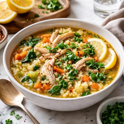 Image of Chicken and Couscous Soup