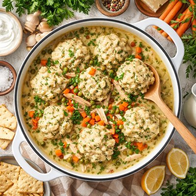 Image of Chicken and Cracker Dumplings Czech