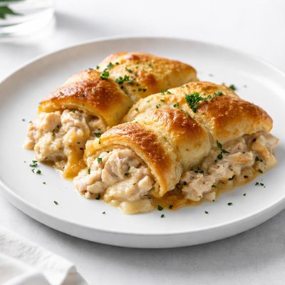 Image of Chicken and Crescent Roll Casserole