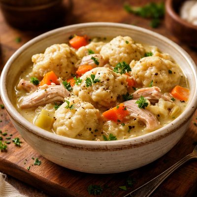 Image of Chicken and Dumplings Grandma Style