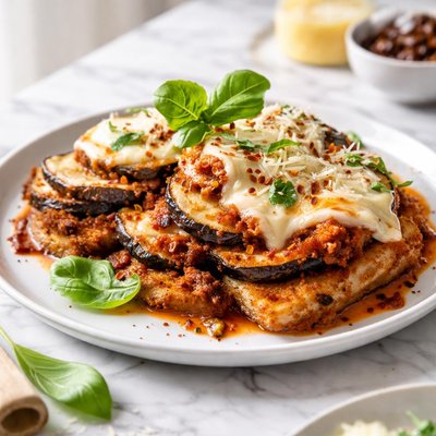 Image of Chicken and Eggplant Parmesan