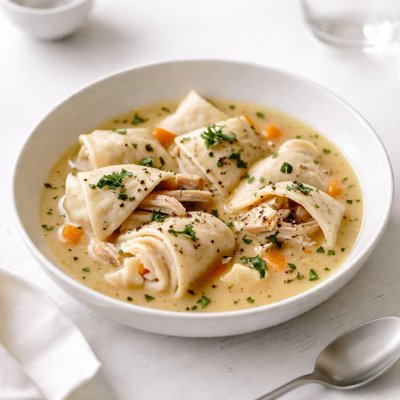 Image of Chicken and Flour Tortilla Dumplings