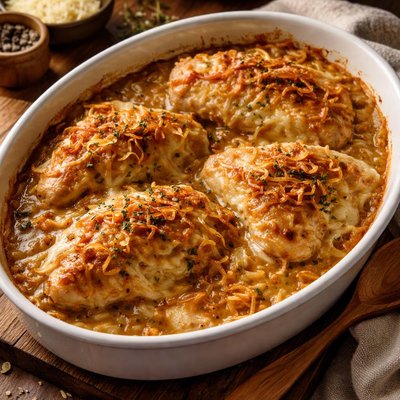 Image of Chicken and French Onion Casserole