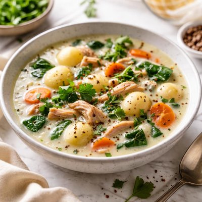 Image of Chicken and Gnocchi Soup