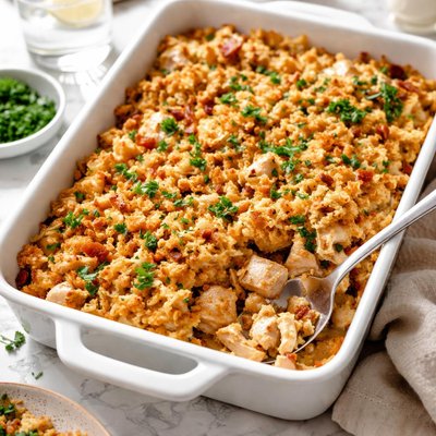 Image of Chicken and Hash Browns Bake