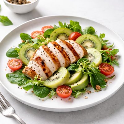 Image of Chicken and Kiwi Salad