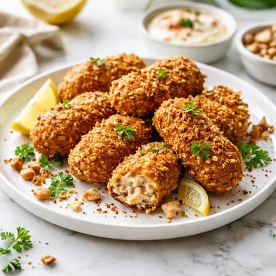 Image of Chicken and Nut Croquettes