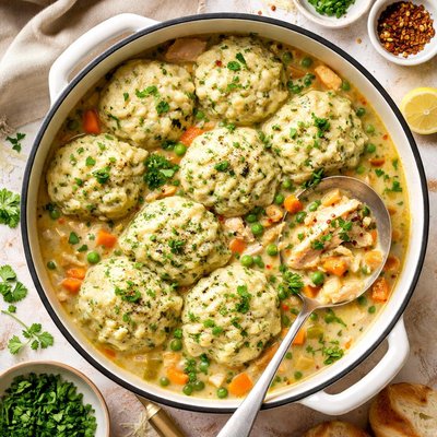 Image of Chicken and Parsley Dumplings