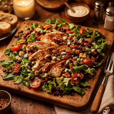 Image of Chicken and Pecan Salad Under the Stars