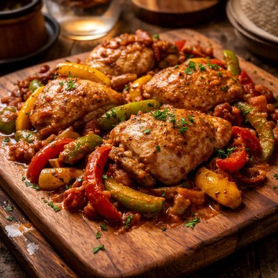 Image of Chicken and Pepper