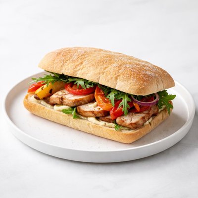 Image of Chicken and Pepper Sandwich