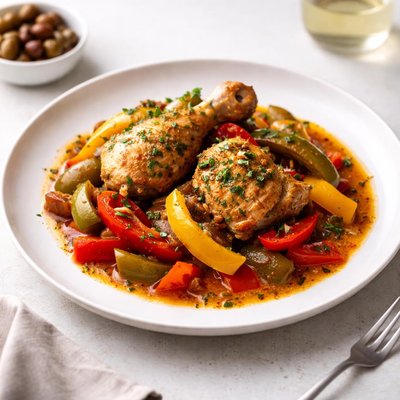 Image of Chicken and Peppers from Epirus