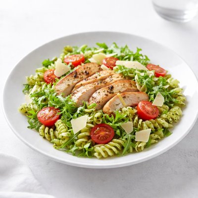 Image of Chicken and Pesto Pasta Salad