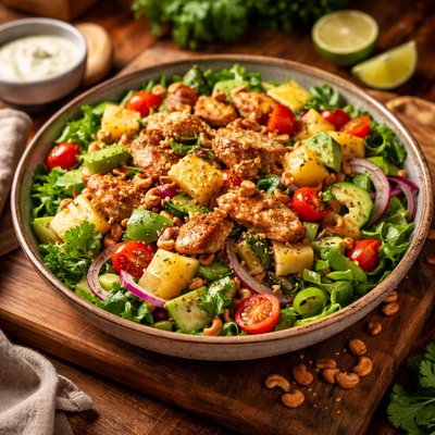 Image of Chicken and Pineapple Salad
