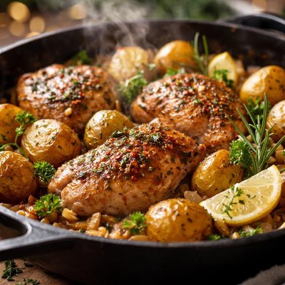 Image of Chicken and Potato Skillet Sp5