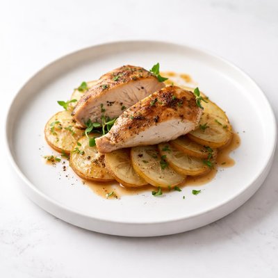 Image of Chicken and Potato Slice