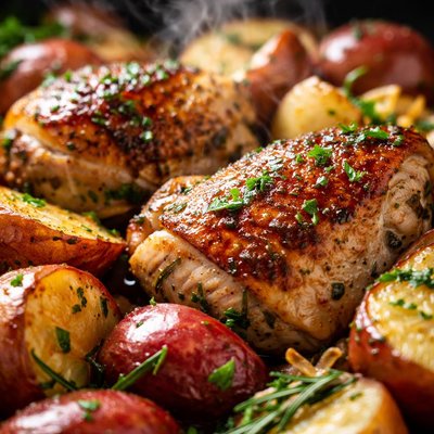 Image of Chicken and Red Potatoes