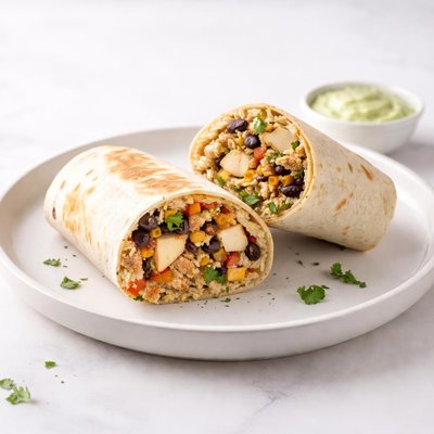 Image of Chicken and Rice Burritos