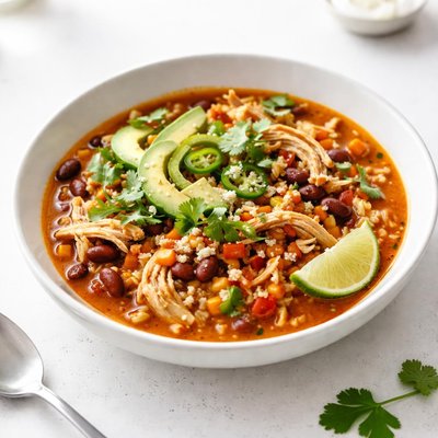 Image of Chicken and Rice Chili
