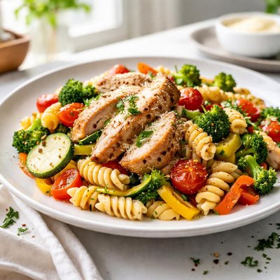 Image of Chicken and Rotini Primavera