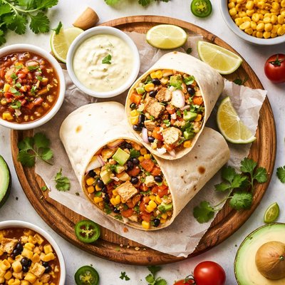 Image of Chicken and Salsa Wrap