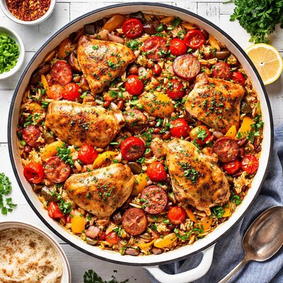 Image of Chicken and Sausage Extraordinaire