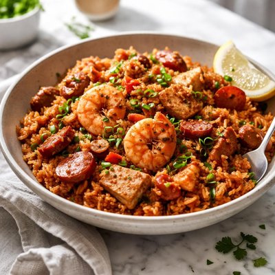 Image of Chicken and Shrimp Jambalaya