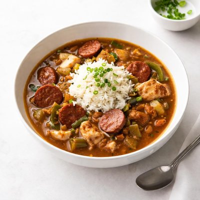 Image of Chicken and Smoked Sausage Gumbo