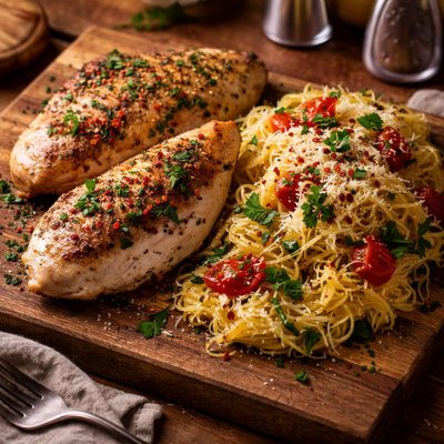 Image of Chicken and Spaghetti Squash