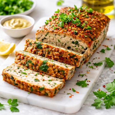Image of Chicken and Spinach Loaf