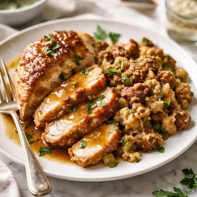 Image of Chicken and Stuffing