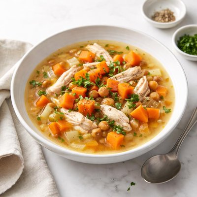 Image of Chicken and Sweet Potato Soup