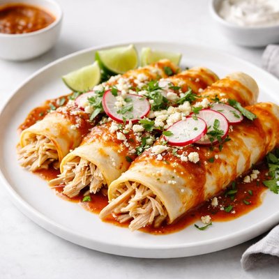 Image of Chicken and Three Cheese Enchiladas