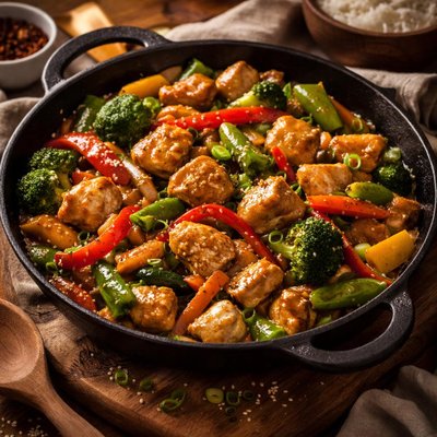 Image of Chicken and Vege Stir Fry