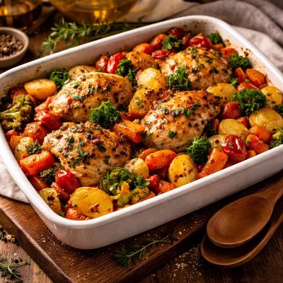 Image of Chicken and Vegetable Bake