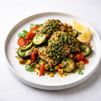 Image of Chicken and Vegetable Chermoula