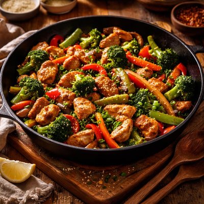 Image of Chicken and Vegetable Stir-Fry
