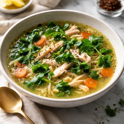 Image of Chicken and Watercress Soup